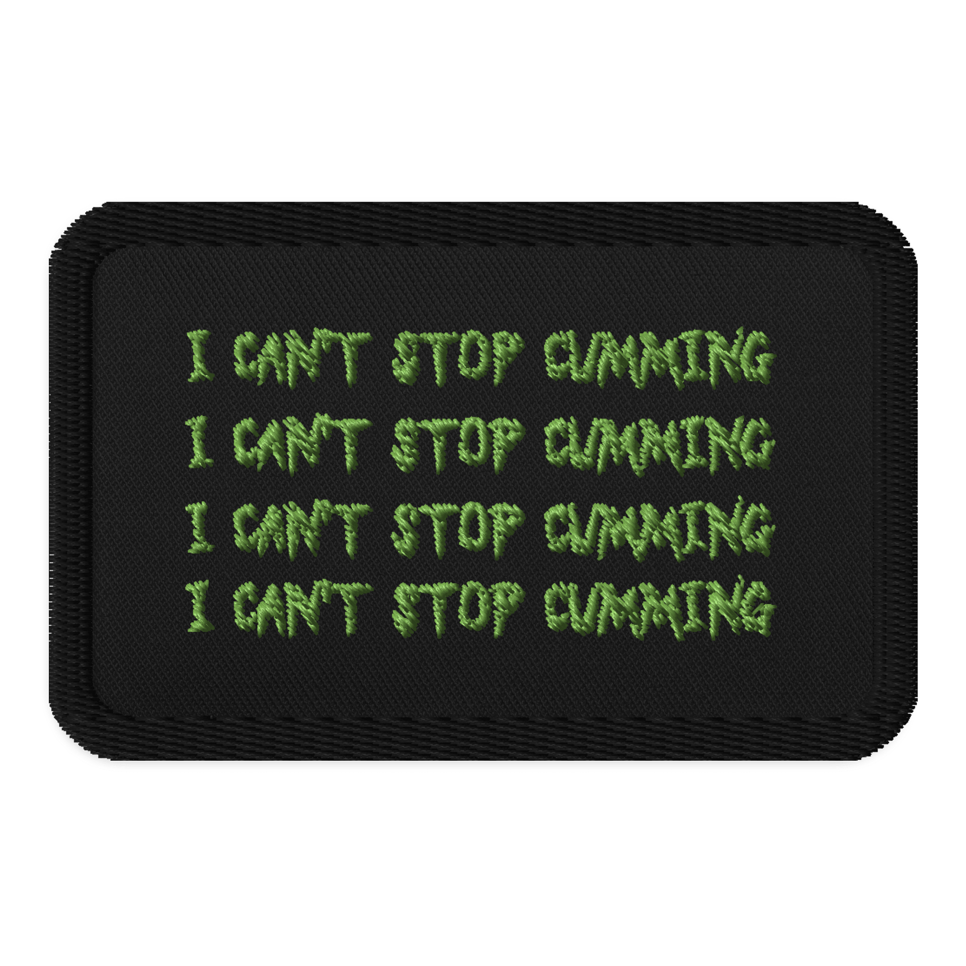 I CAN'T STOP Embroidered Patches product image (1)