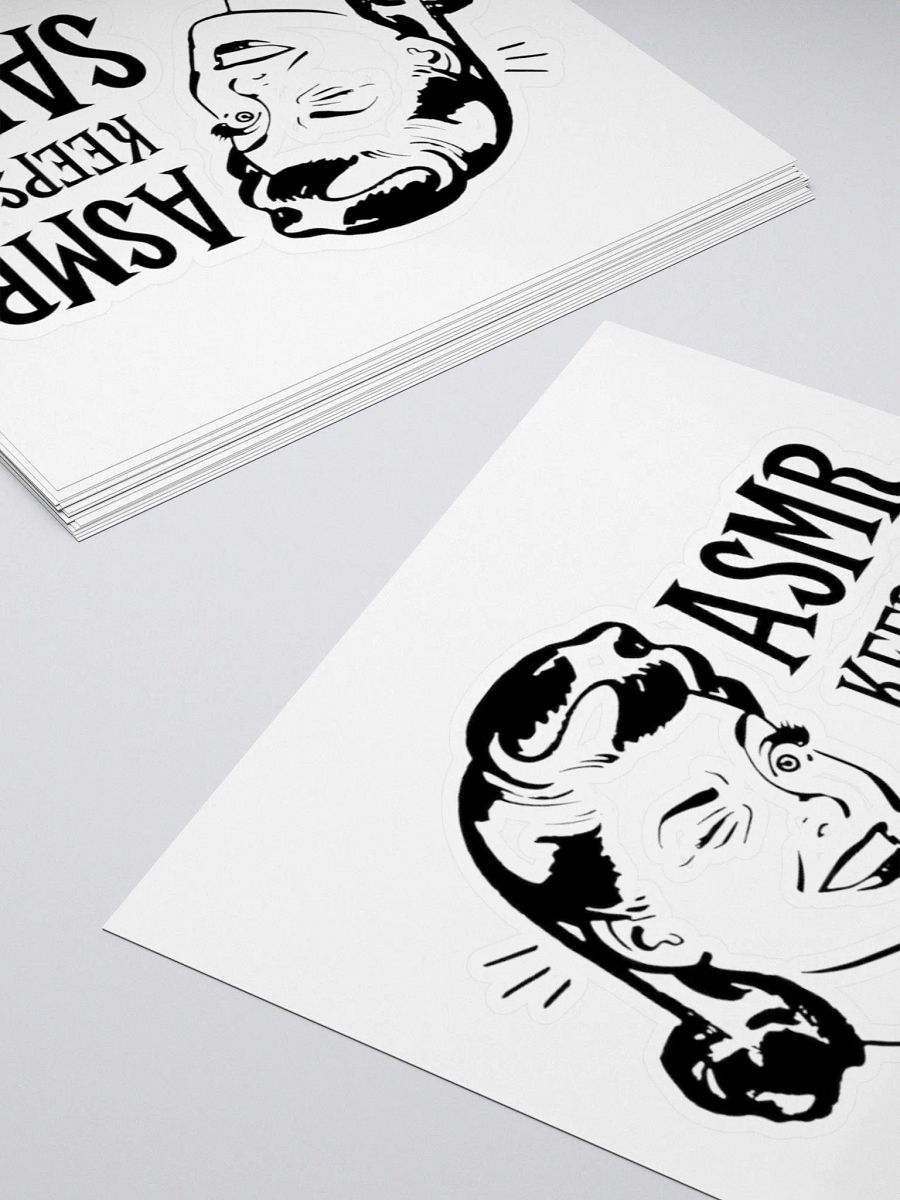 ASMR Keeps Me Sane / Sticker product image (4)