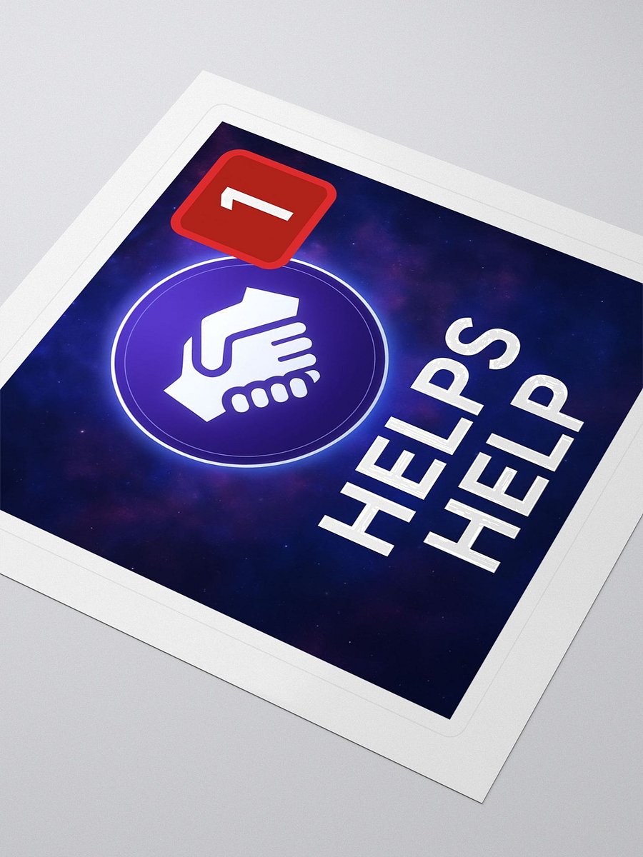 Helps Help Sticker product image (3)