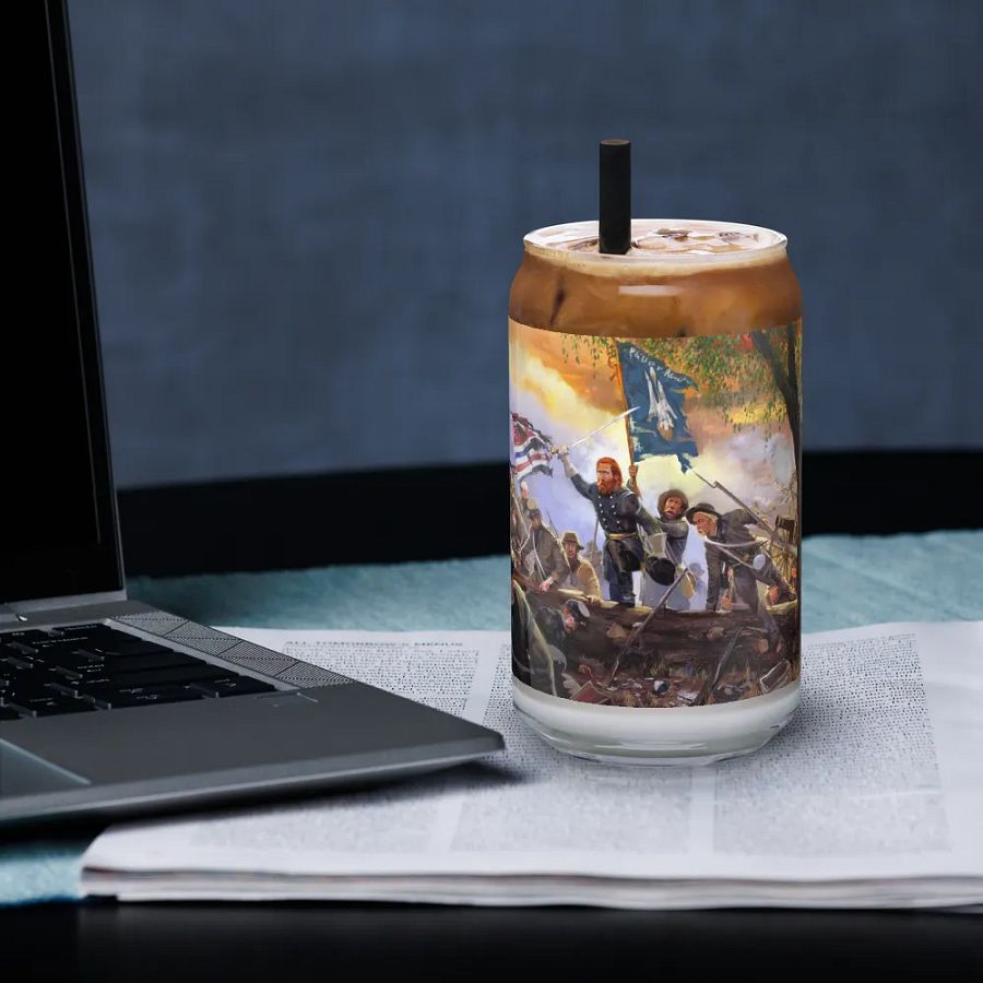 7th LA Pelican Regiment Glass Can Cup product image (33)
