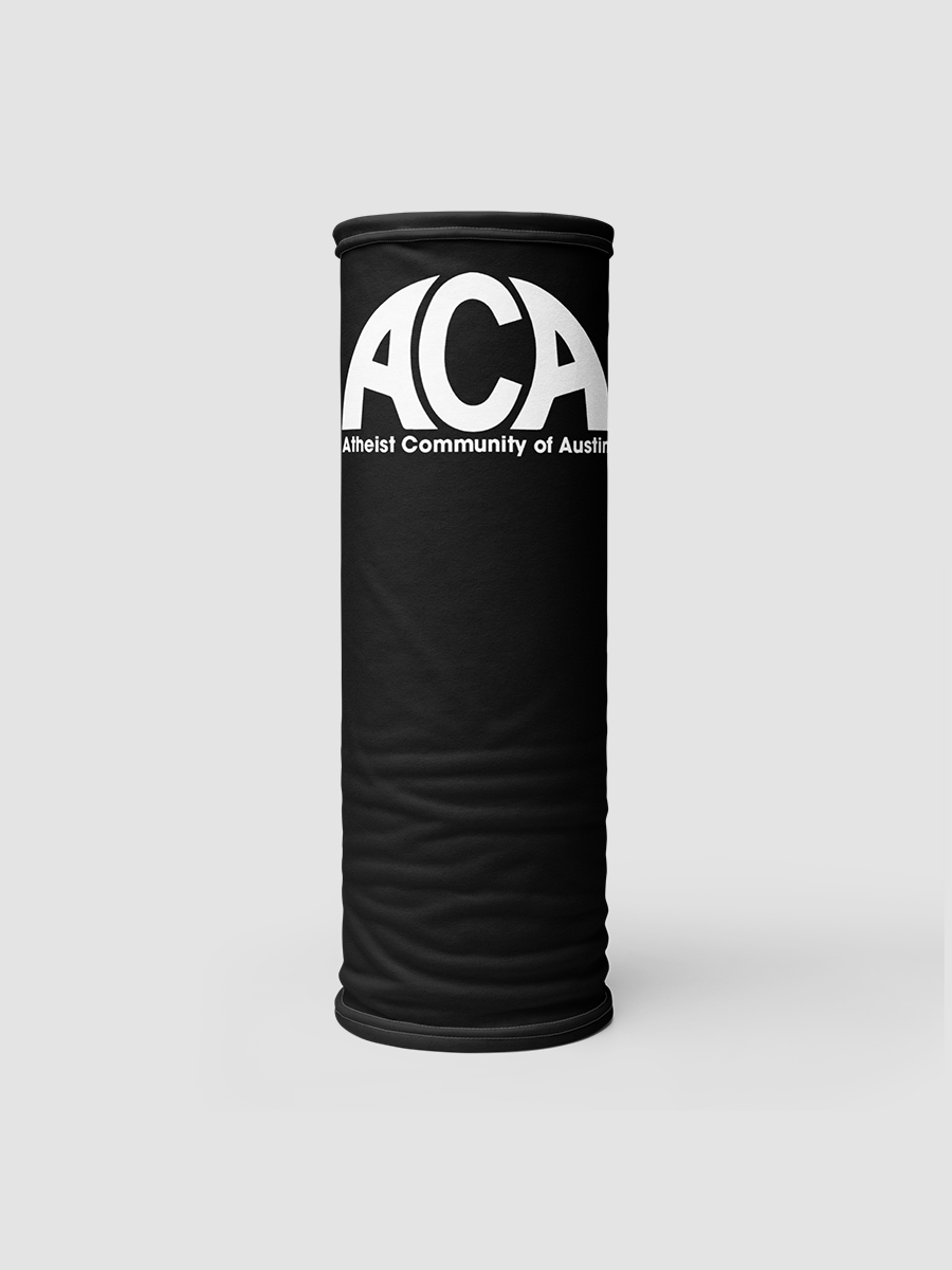 The Atheist Community of Austin Black Neck Gaiter product image (3)