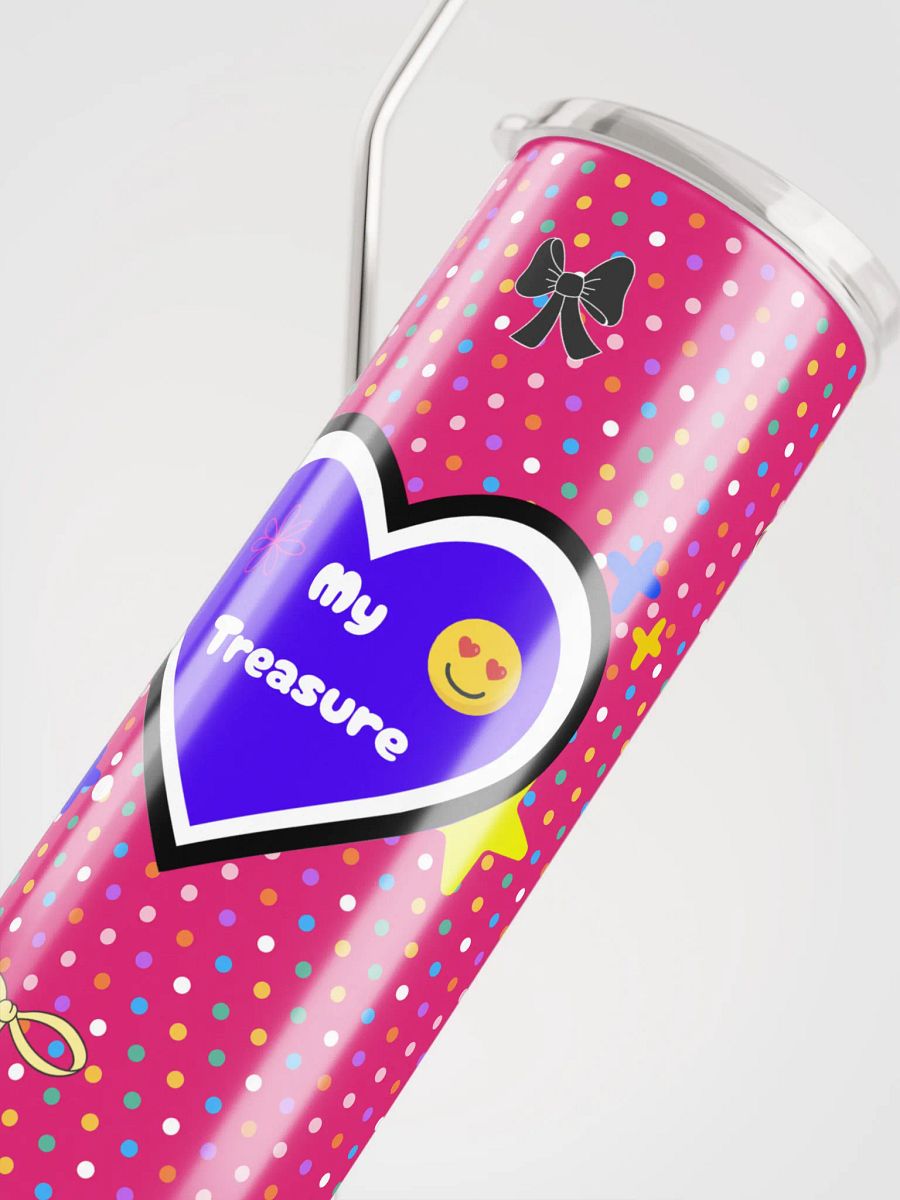 Heartfelt Eco-Friendly 20 oz Tumbler Drinkware Flasks with Insulated Lid, reusable Straw Tumbler product image (4)