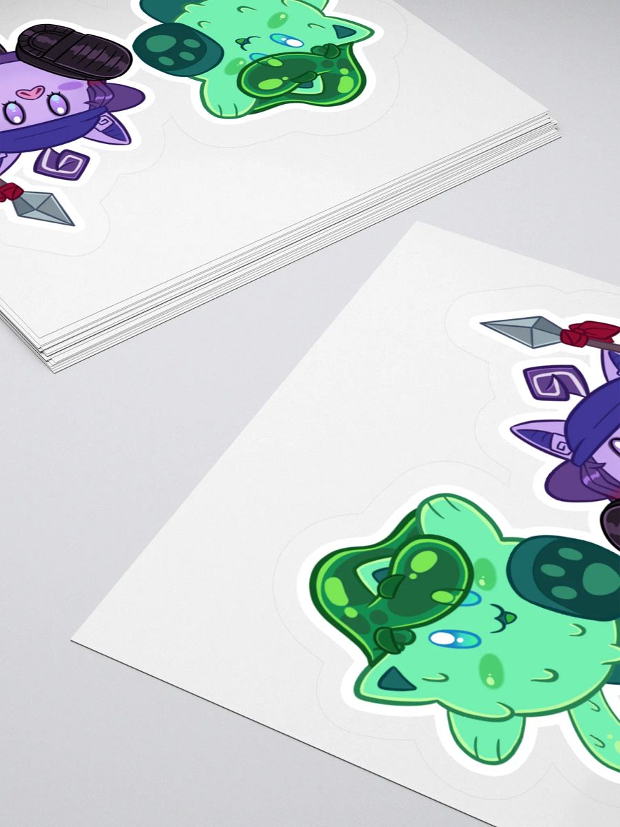 SlimeyBat - Poyo Jade & Bandana Trash Bat [sticker] product image (11)
