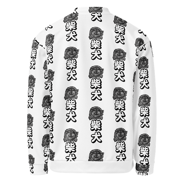 "HI" SHIBA INU Bomber Jacket product image (2)