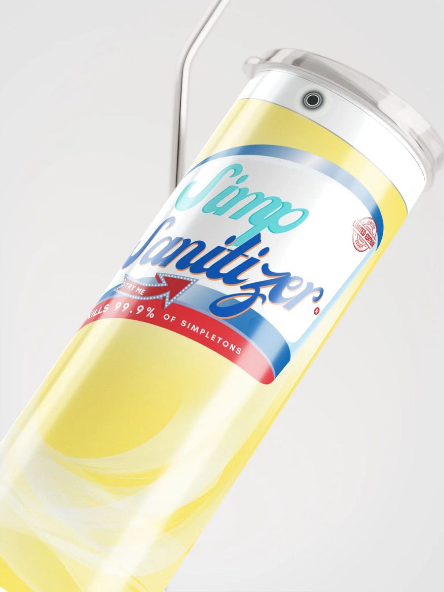 Simp Sanitizer Tumbler: Simpleton-Free Hydration product image (5)