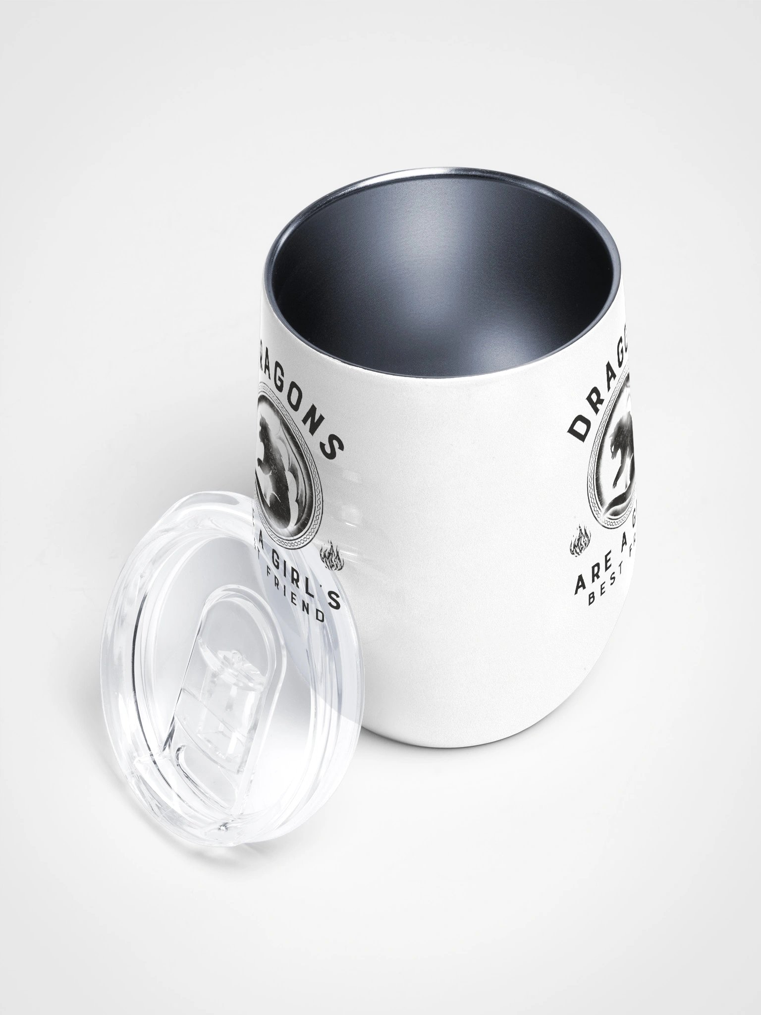 Dragons Are A Girl's Best Friend Dragon Cat Girl Woman Friendship Gift Tumblr product image (3)