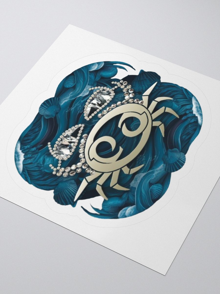 Cancer Zodiac Kisscut Sticker product image (9)