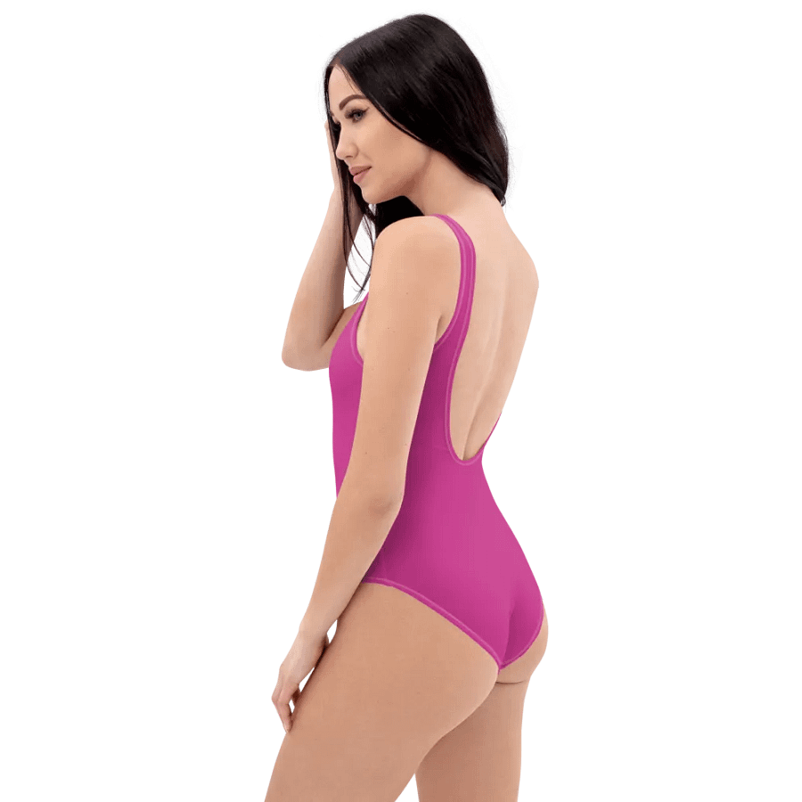 Bubbly and a B*tch (duotone pink) one piece swimsuit product image (6)