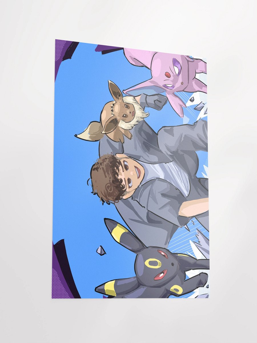 Eevee Grove (Espeon Umbreon) Poster product image (5)