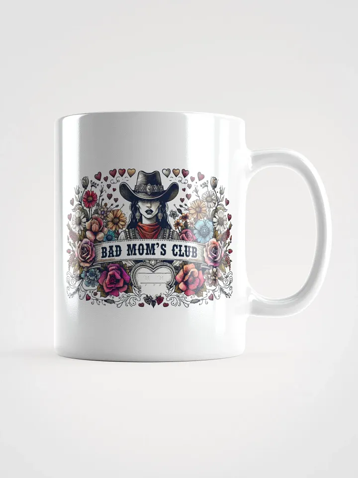 Bad Mom's Club Floral Mug product image (1)