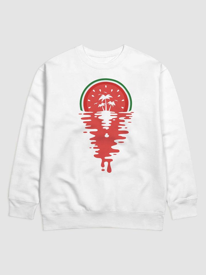 Sunset watermelon juice Melting - Classic Americana Sweatshirt product image (1)