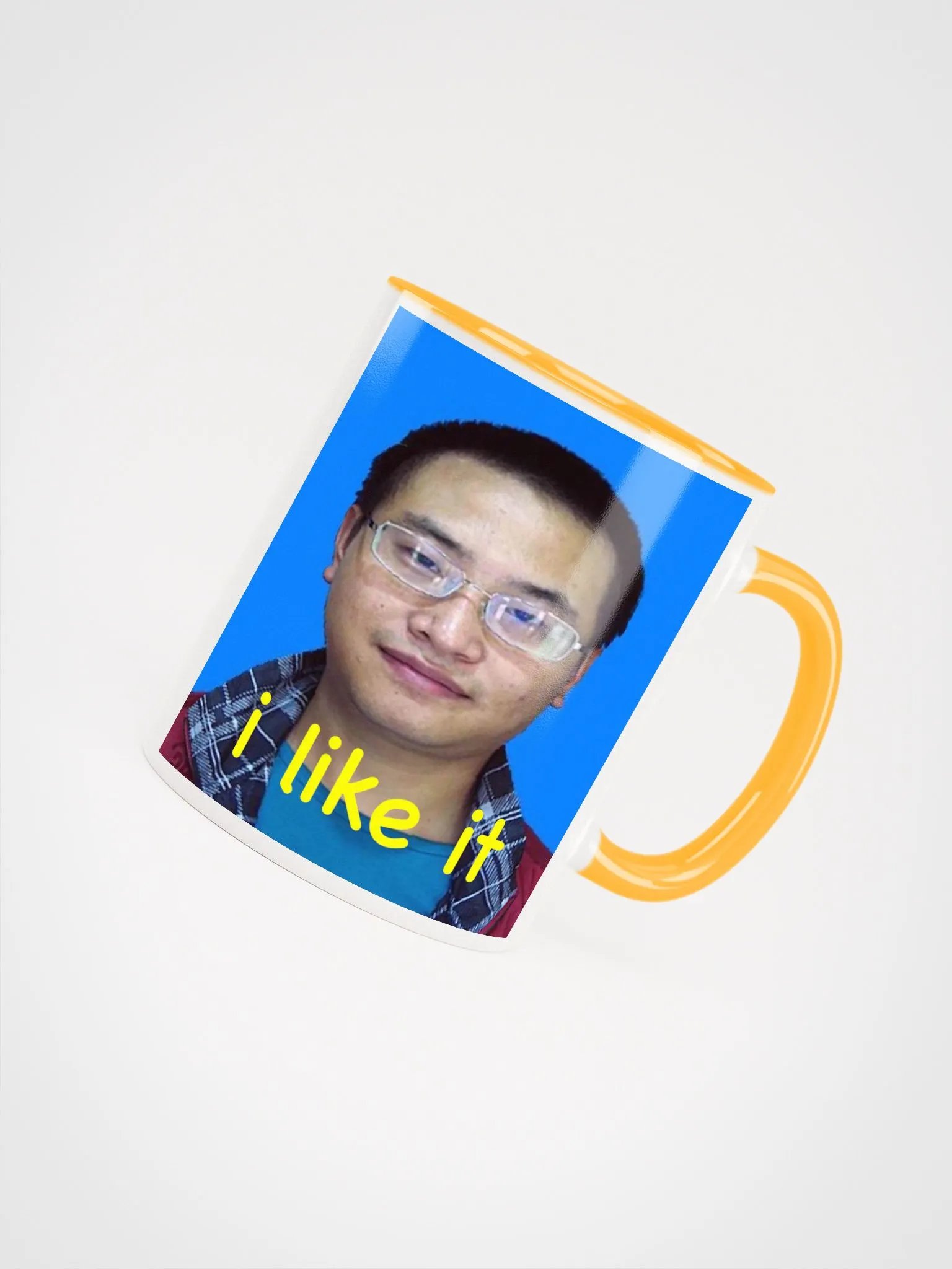 Ceramic Mug with Color Inside: i like it product image (54)