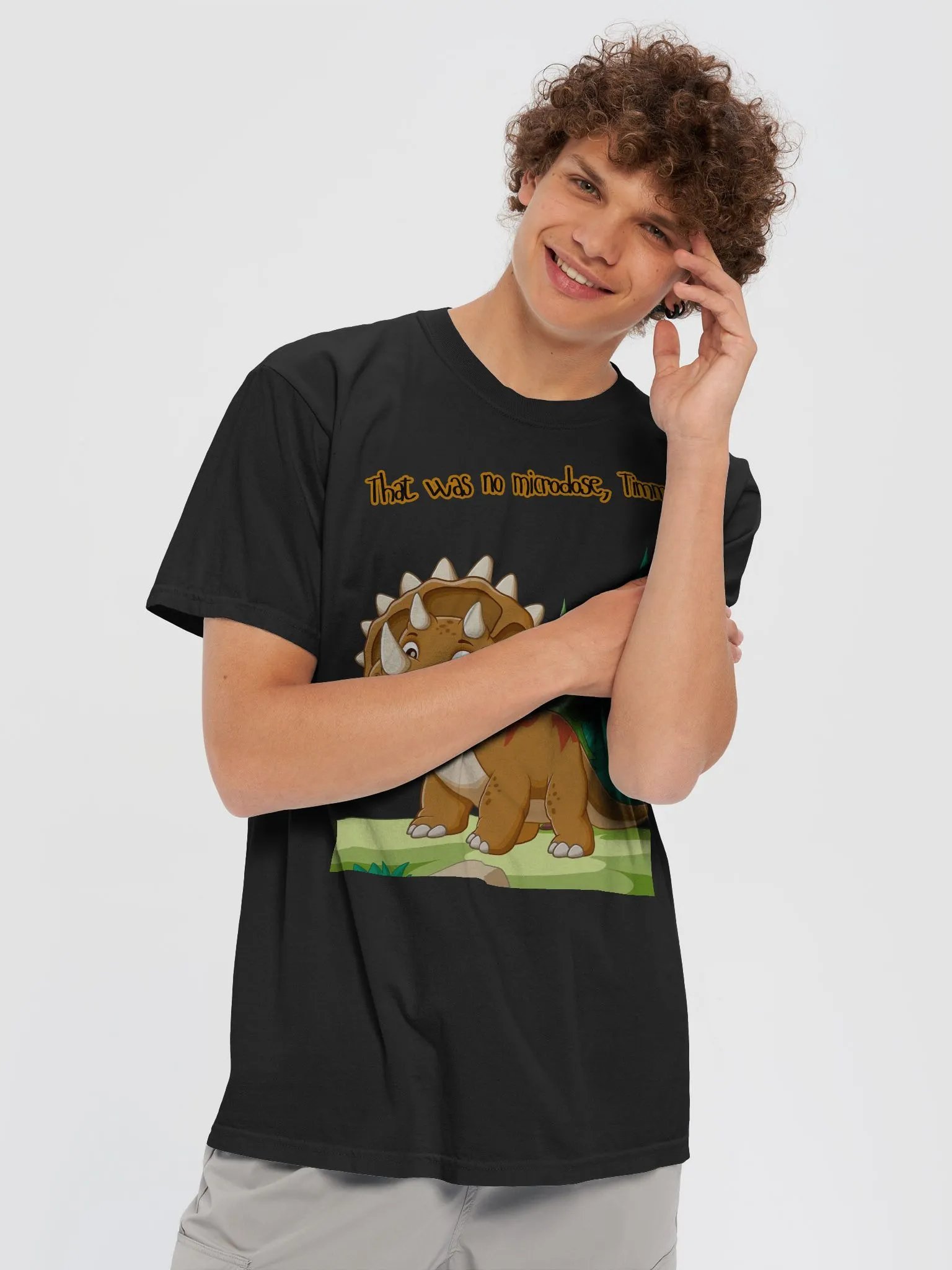 That was no microdose, Timmy Cartoon edition Soft T-shirt product image (5)