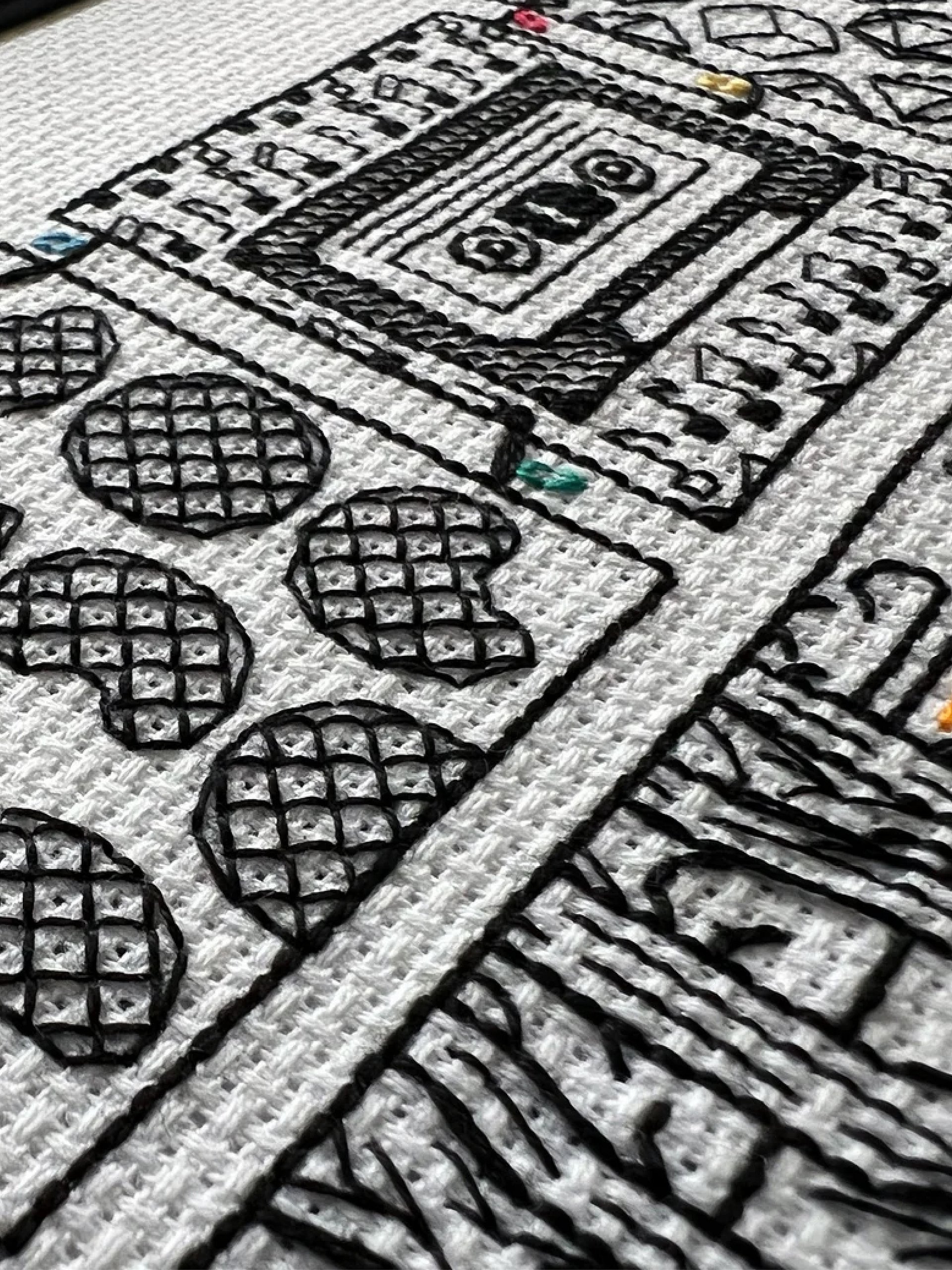 Strange Stuff • Blackwork Cross Stitch Pattern • PDF Digital Download product image (8)