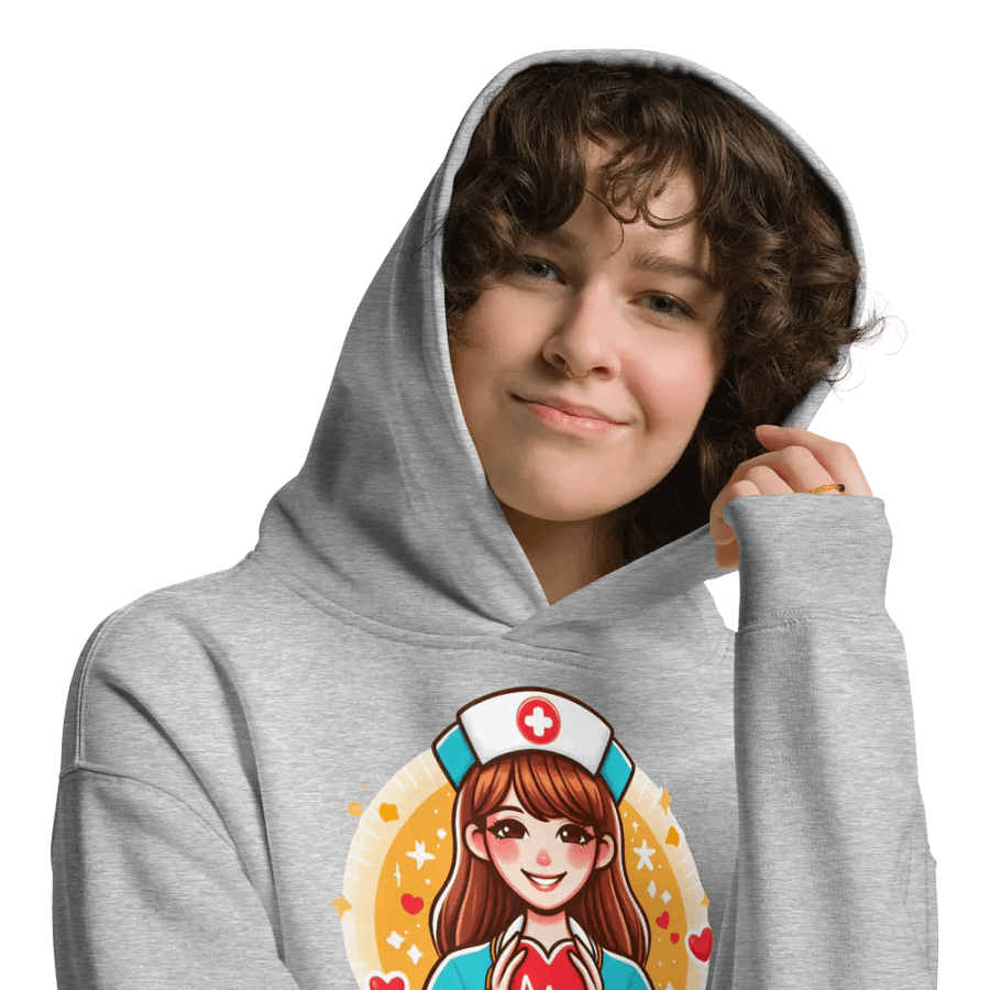 Smile of Healing Oversized Hoodie product image (39)