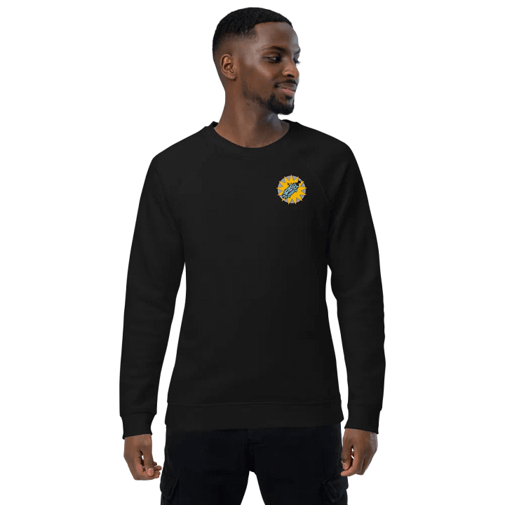 Justin Learns Things Black Sweatshirt product image (1)