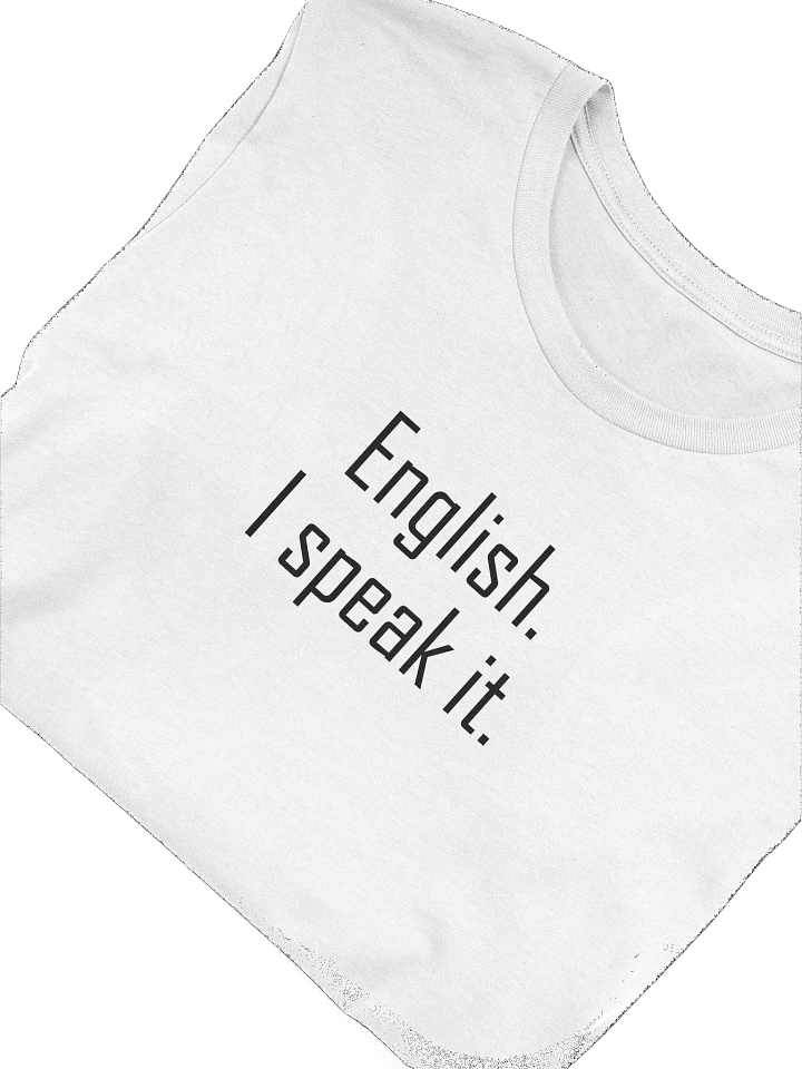 English - Unisex product image (2)