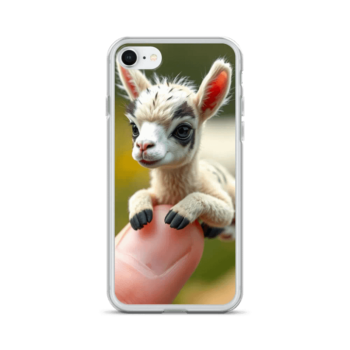 Tiny Llama on a Finger iPhone® Case product image (24)