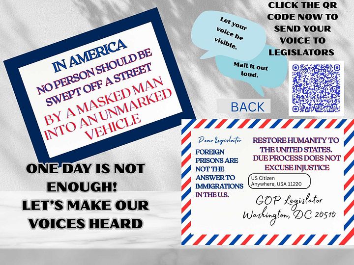 No Kings Day Is Every Day - No Masked Men No Unmarked Vans in America product image (1)