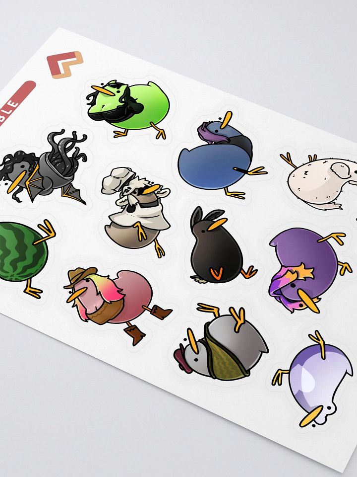 Berd-Day Sticker Sheet 5 product image (2)