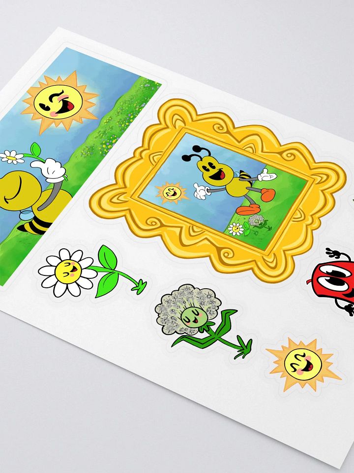 Stop to Smell the Roses Sticker Sheet! product image (2)