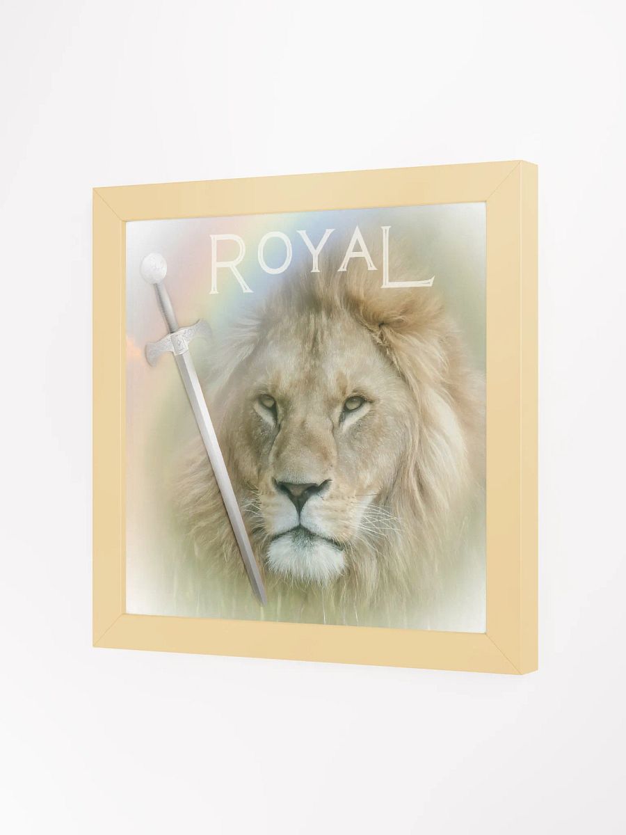 Royal Lion Framed Print product image (2)