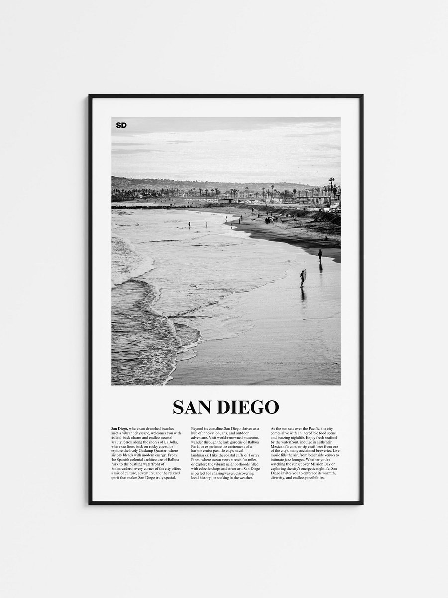 San Diego 03 Newspaper Poster product image (1)