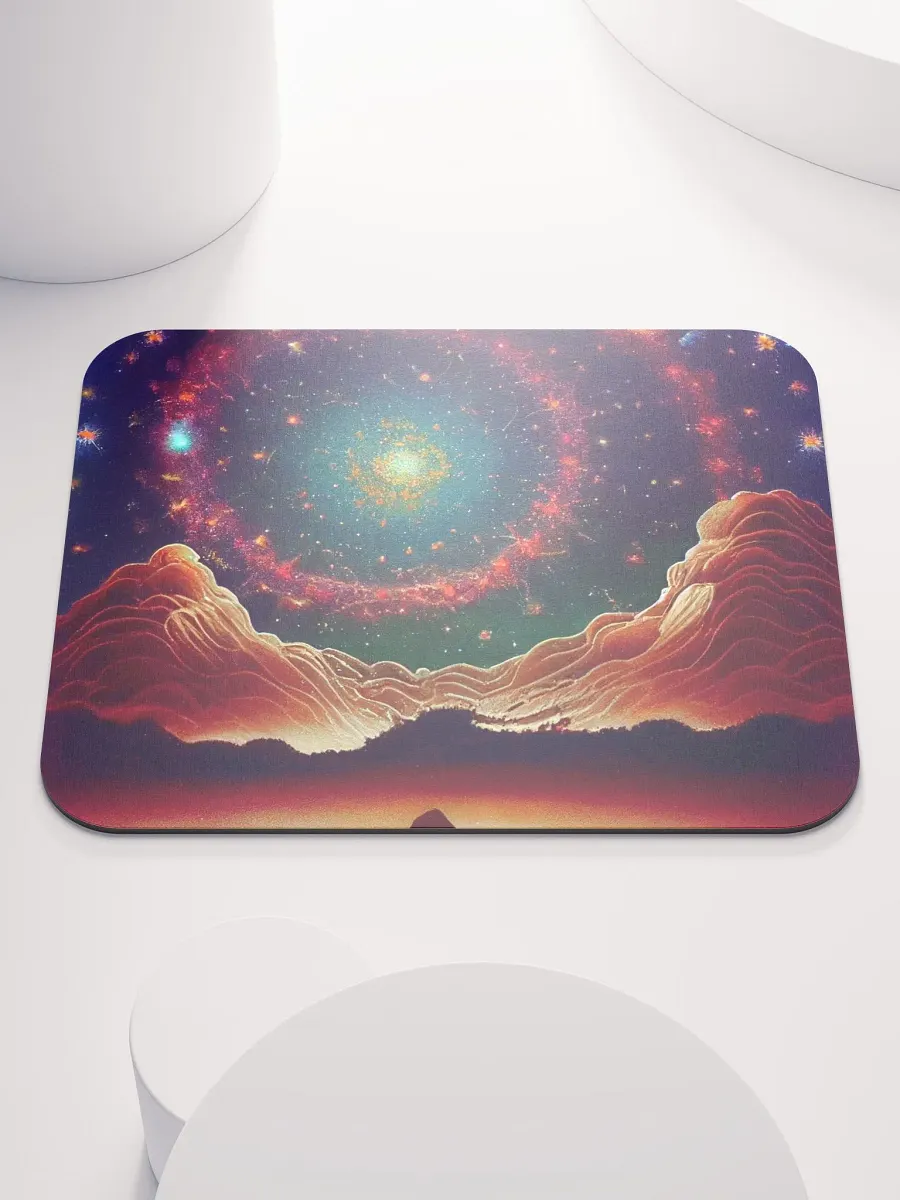 Celestial Galaxy Mouse Pad product image (1)