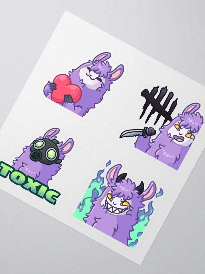 Llama Stickers product image (4)