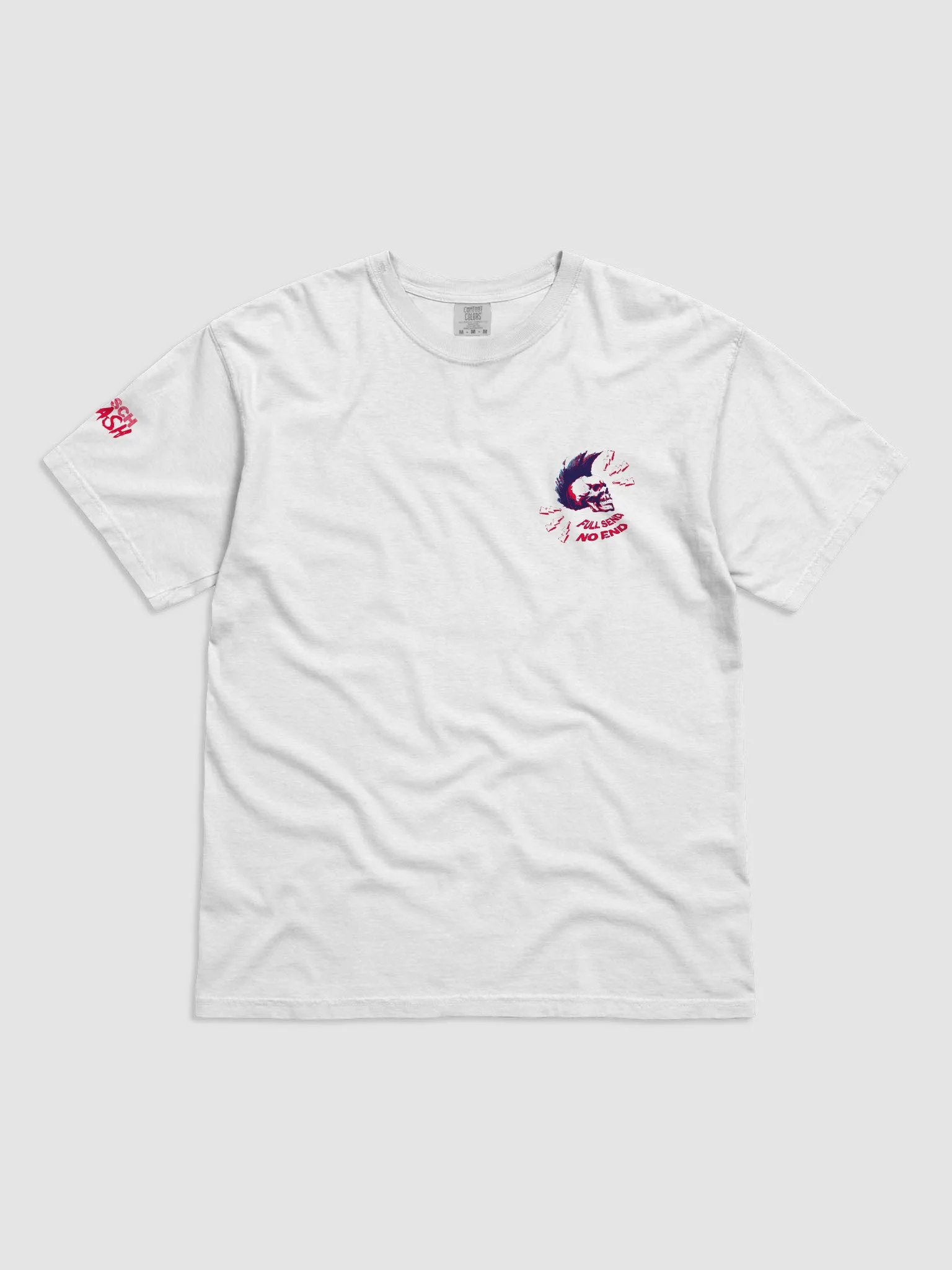 FULL SEND - NO END White Tee product image (6)