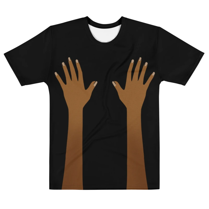 Hands On (black shirt / dark brown skin tone) product image (1)