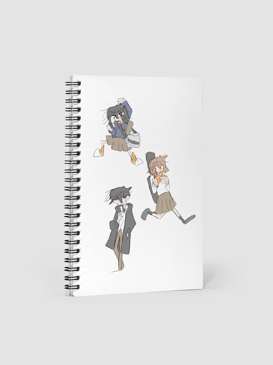 Waku waku high school student notebook product image (1)