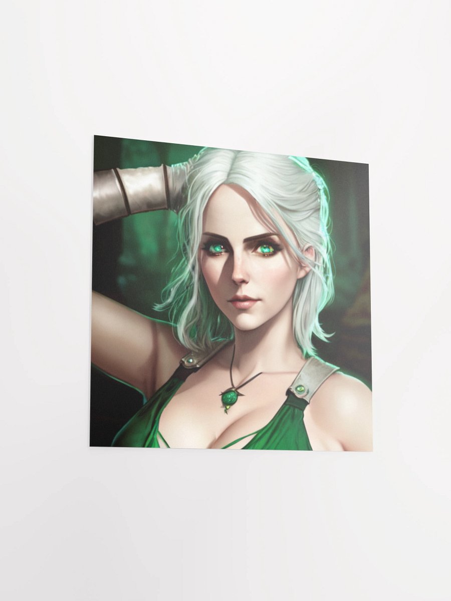 Confident Emerald Poster product image (11)