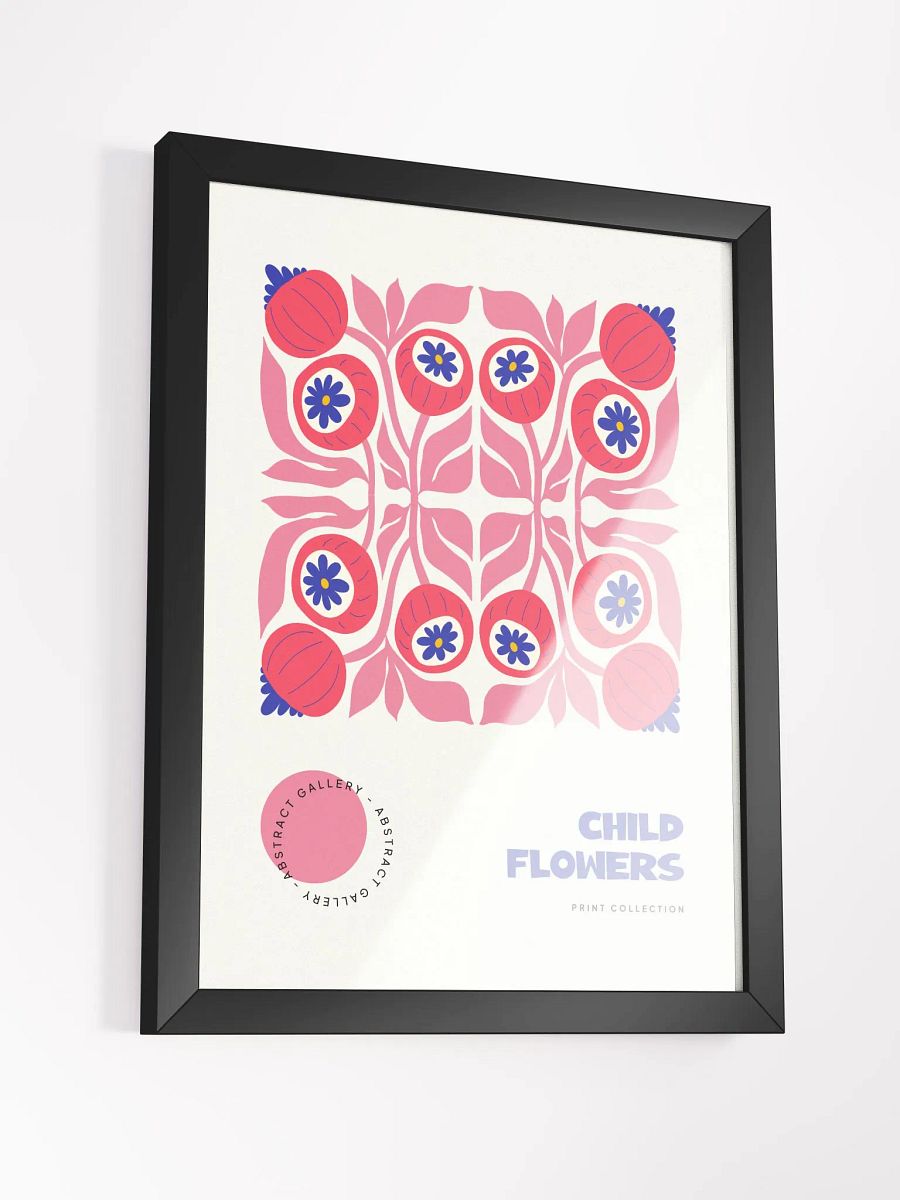 Child Flowers - Framed Poster product image (3)