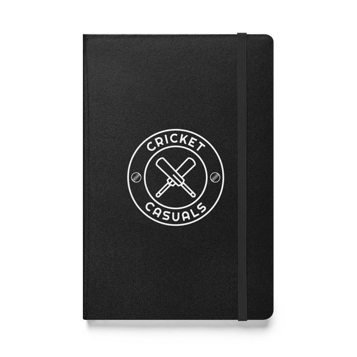 Cricket Casuals Hardcover Journal - Black product image (1)