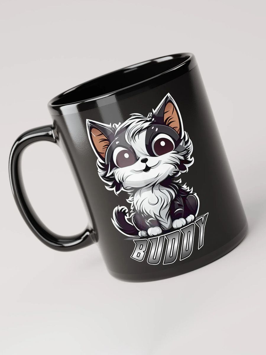 Buddy Nation Black Glossy Mug product image (6)