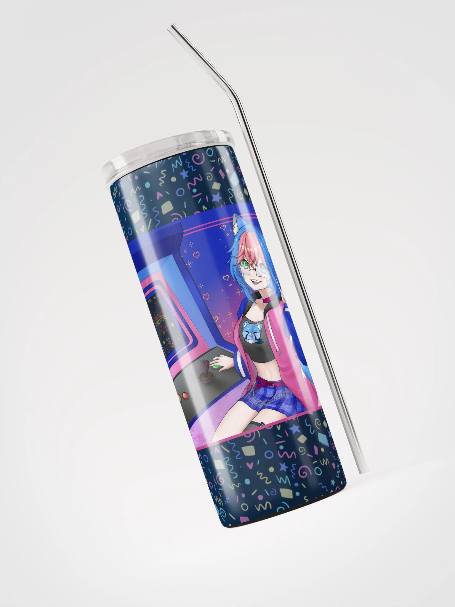 Aya's Arcade Stainless Steel Tumbler product image (3)