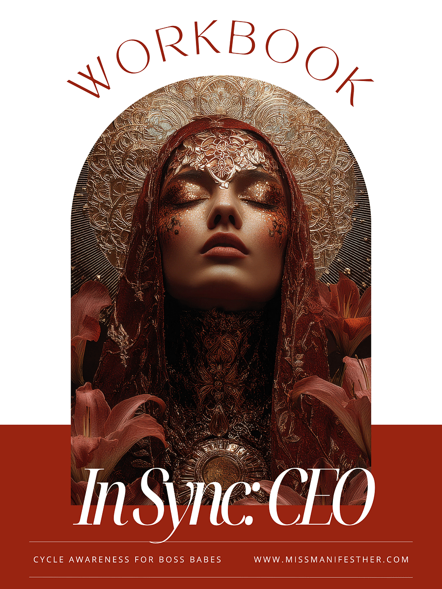 In Sync CEO: Period Tracker & Cycle Awareness Prompts for Boss Babes product image (1)