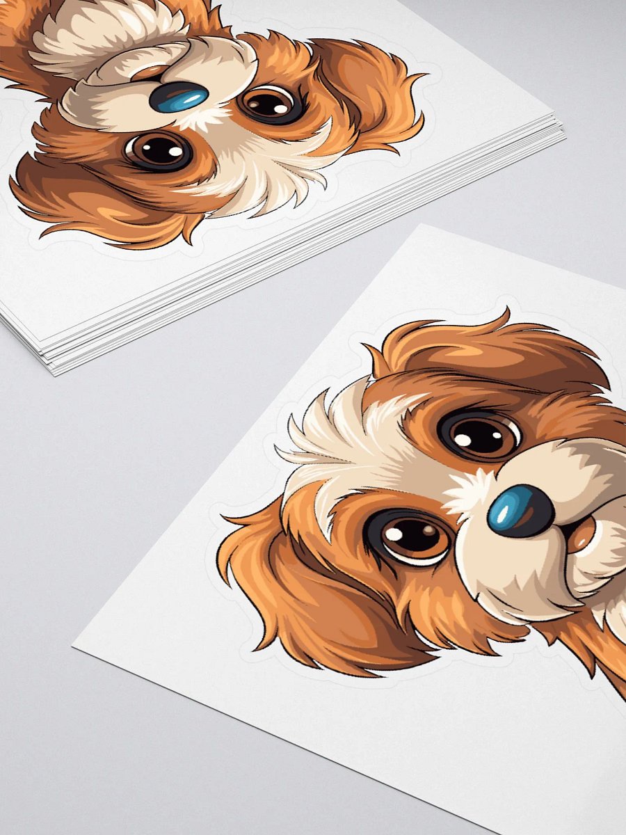 Cute Cartoon Dog 10 , Sticker product image (4)
