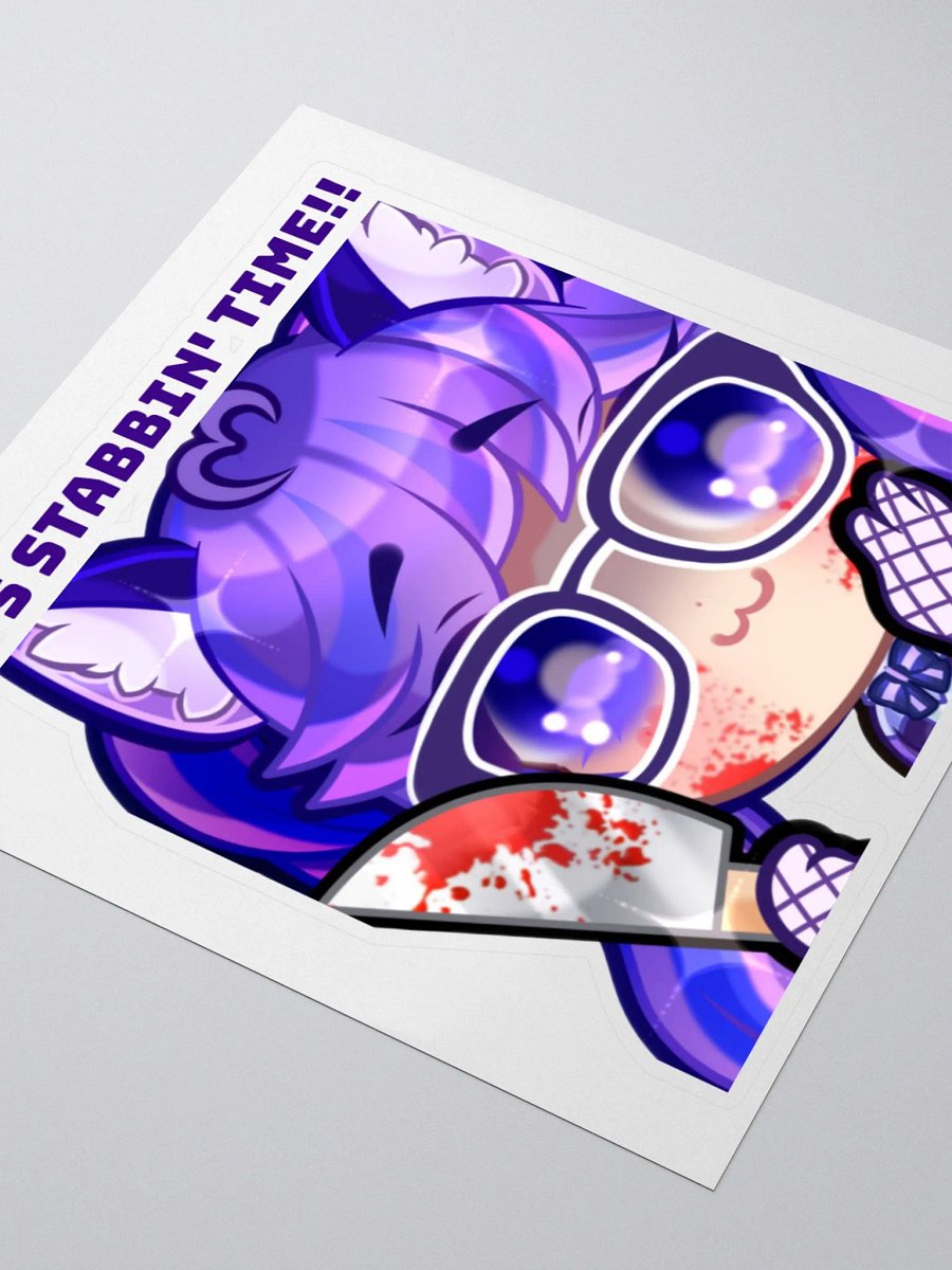 Stormy Stabbin' Sticker product image (5)