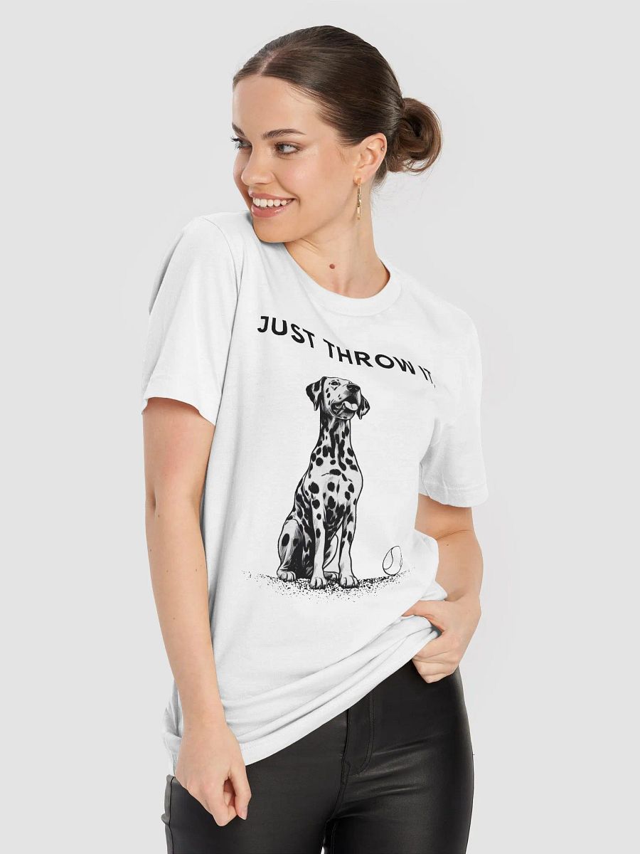 Playful Dalmatian White T-Shirt product image (5)