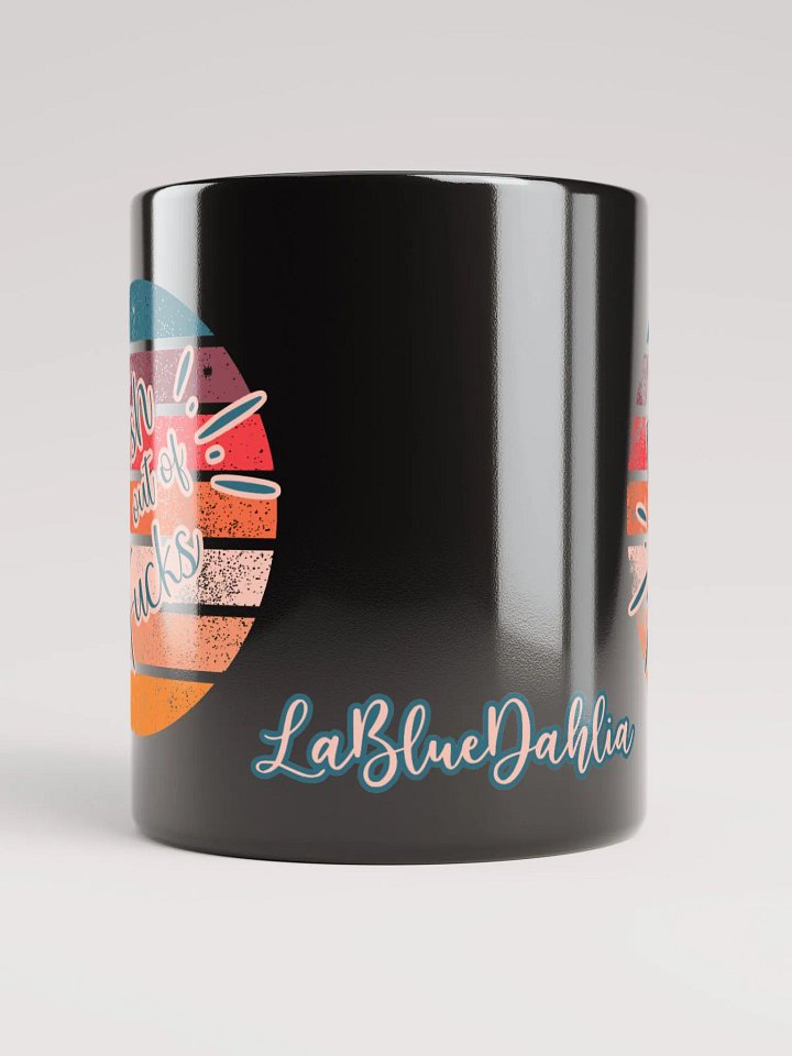 Dahlia FoF mug, Black (alt design) product image (2)