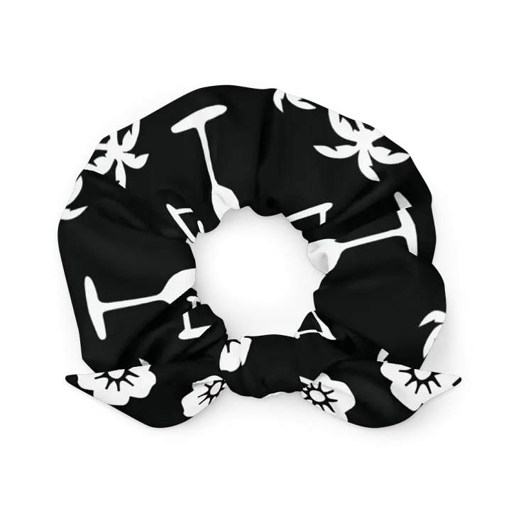 Monochrome Paradise Scrunchie product image (1)