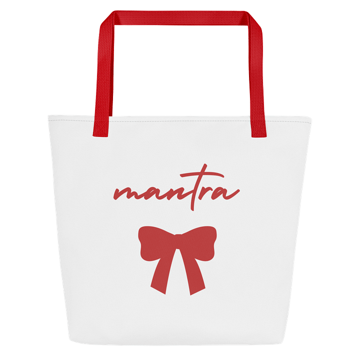 Mantra Bow Tote Bag product image (2)