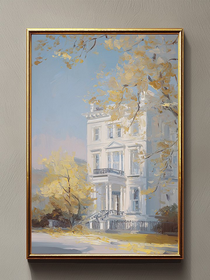 Leaffall in Pall Mall Art Print product image (1)