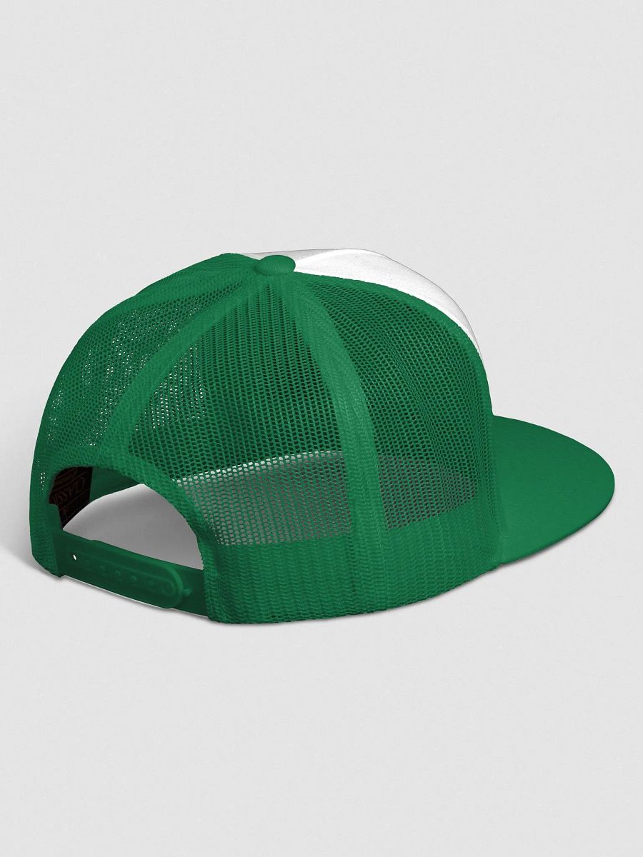 U Flex Green Logo Yupoong Trucker Hat product image (6)