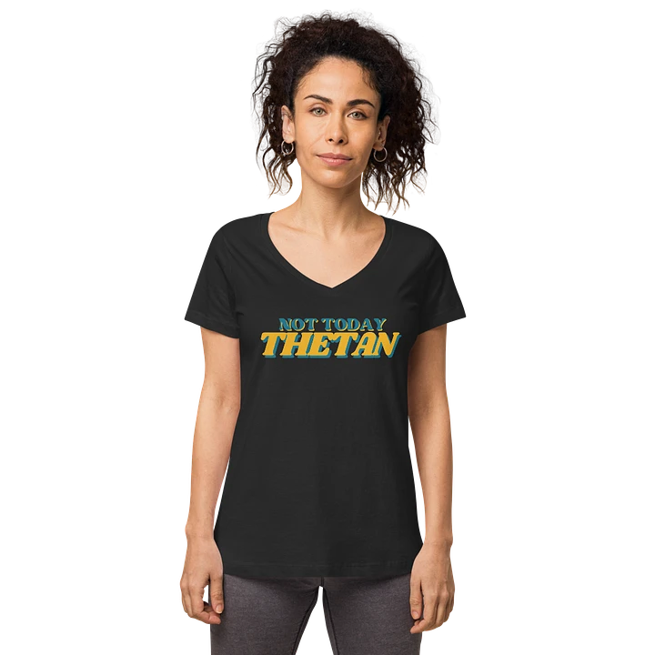 Not Today Thetan (Retro Version) - Ladies V-neck T-Shirt product image (1)