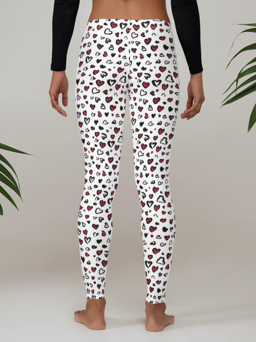 Multi Hearts Leggings product image (1)