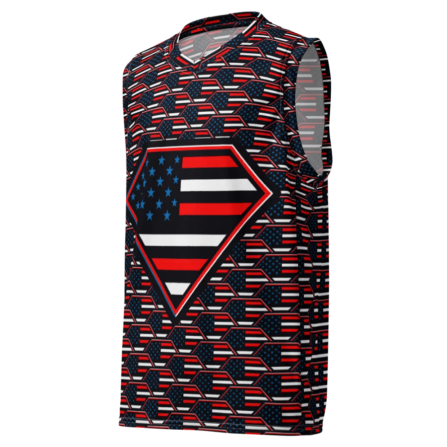 Basketball Jersey: Dark MAGA Diamond product image (2)