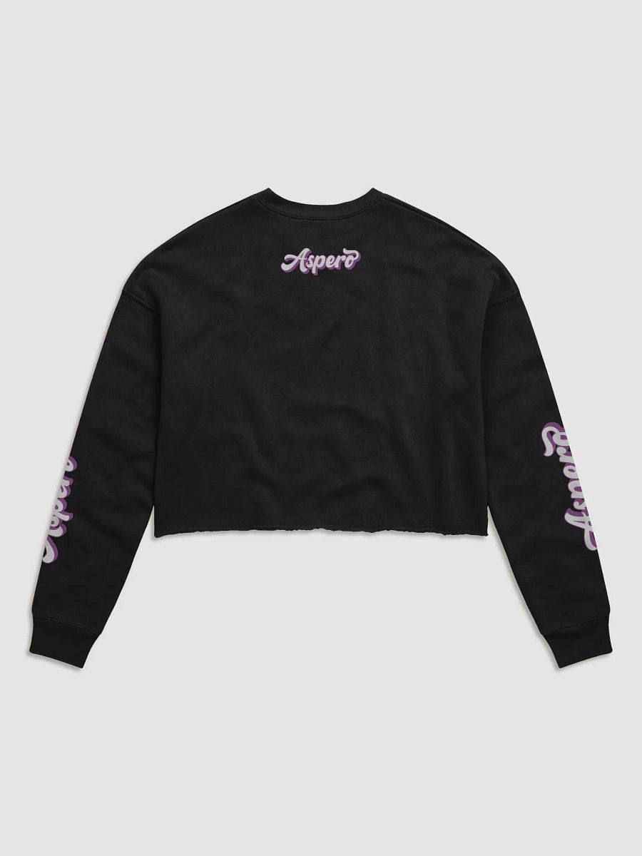 Scary NIGHT Fleece Crop Sweatshirt product image (3)